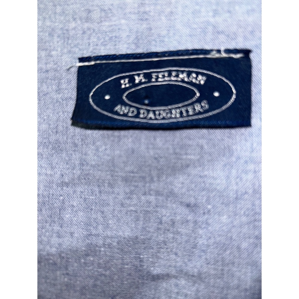 Quilted Patchwork Vest Blue Geometric Bohemian Fe… - image 3